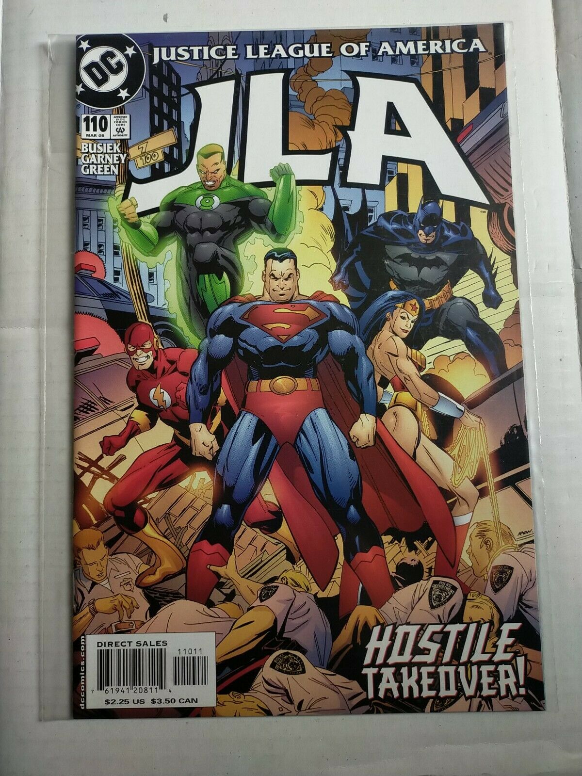DC 2005 March #110 Justice League of America Comic