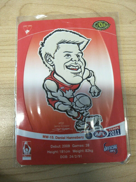 2011 Teamcoach Magic Wildcard Daniel Hannebery Sydney Swans MW-15
