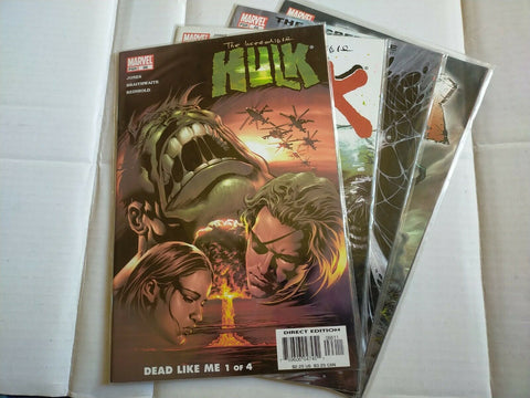Marvel 66-69 2004 The Incredible Hulk Comic Dead Like Me 1-4 Set
