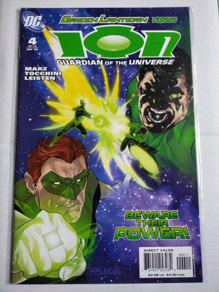DC Comic Book Green Lantern Versus Ion Guardian Of The Universe No.4/12 Sept 06