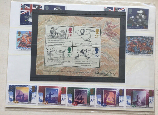 GB Great Britain 1988 Royal Mail Stamp Year Album Volume 5 Includes Years Issues.