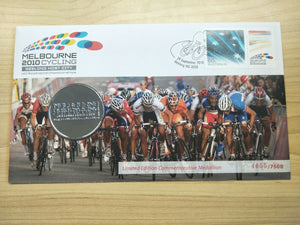 2010 Australia Melbourne Cycling 1st Day Cover Limited Edition