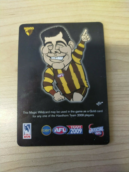 2009 Teamcoach Magic Wildcard Printing Error Card Cyril Rioli Hawthorn