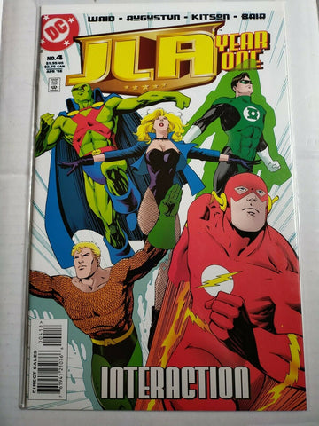 DC 1998 April #4 Justice League of America Year One Comic