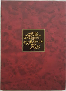 2000 Sydney Olympics Prime Minister's Dinner Limited Deluxe Stamp Collection