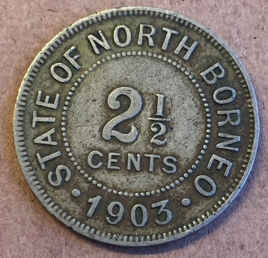 North Borneo 1903 21/2 Cents