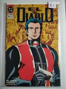 DC Comic Book El Diablo No. 16 Jan 1991