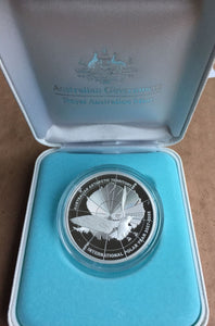 Australia Antarctic 2008 $5 Silver Proof Coin “International Polar Year” Skua Polar Series