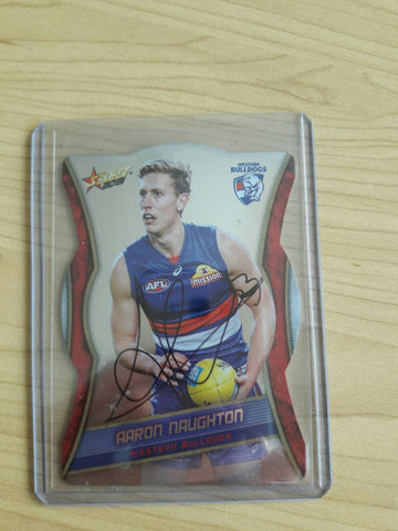 Aaron Naughton Select Footy Stars 2019 Silver Die Cut SDC141