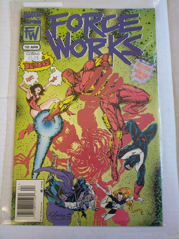 Marvel 1994 April No.10 Force Works Comic