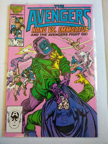 Marvel 1984 July No.269 The Avengers Comic