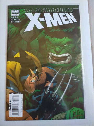 Marvel 2007 World War Hulk X-Men Comic 2 of 3 Limited Series