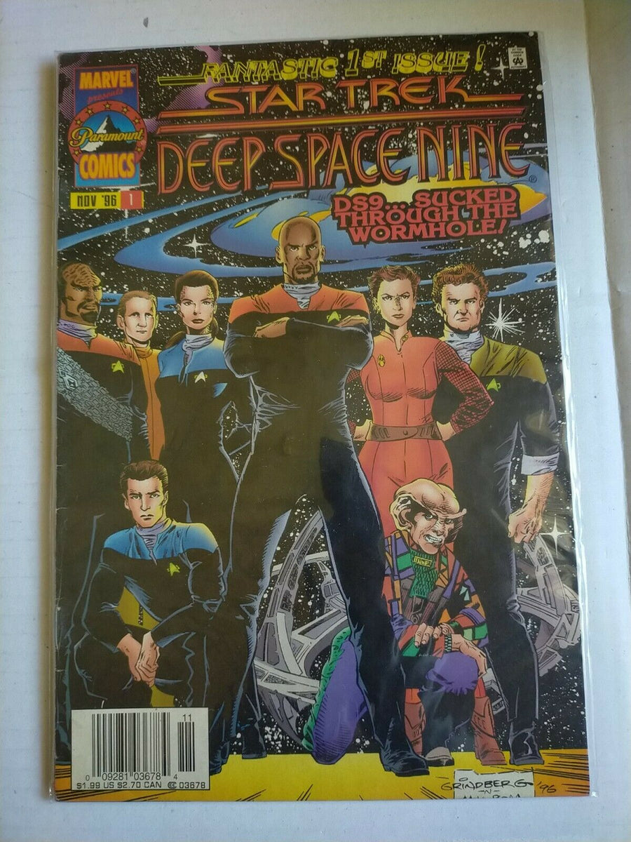 Marvel Paramount 1st Issue 1 November 1996 Star Trek Deep Space Nine C ...