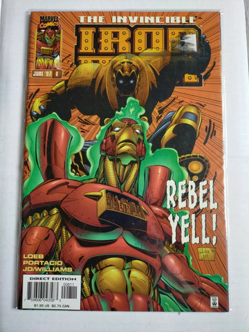 Marvel Comic Book The Invincible Iron Man No.8 June 1997
