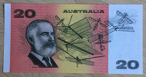 Australia R411 1989 $20 Phillips/Fraser Banknote Uncirculated