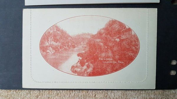 Australia Letter Card 1d full face KGV Cairns railway Queensland LC 10.28A mint