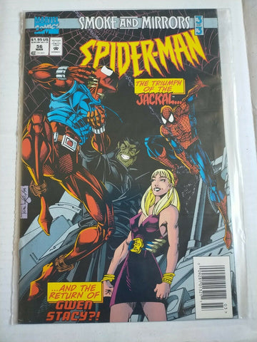 Marvel 1994 March #56 Spiderman Smoke and Mirrors Comic 3 of 3