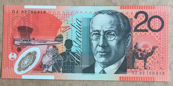Australia 2002 $20 Macfarlane Henry Polymer R420a Uncirculated