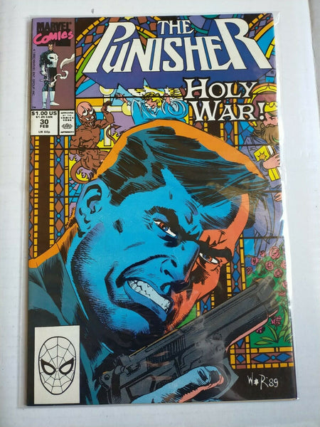 Marvel 1990 February #30 The Punisher Comic