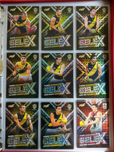 2018 AFL Select Footy Stars SELEX cards x111 FULL COMPLETE SET ALL TEAMS