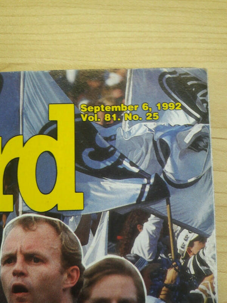 AFL 1992 Qualifying Final Geelong v Footscray September 6th 1992 Vol.81 No. 25...