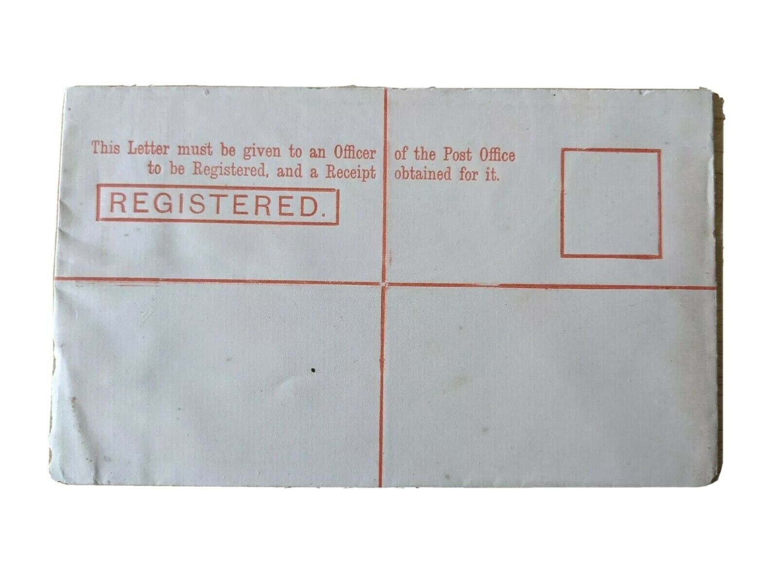 Victoria 3d REGISTERED ENVELOPE postal stationery Mint