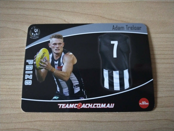2020 Teamcoach Prize Football Card Adam Treloar Collingwood P-04b