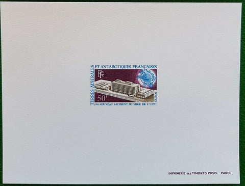 French Antarctic Territory TAAF SG 60 UPU Deluxe proof