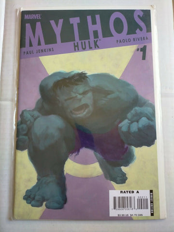 Marvel 2006 Mythos Hulk Comic #1