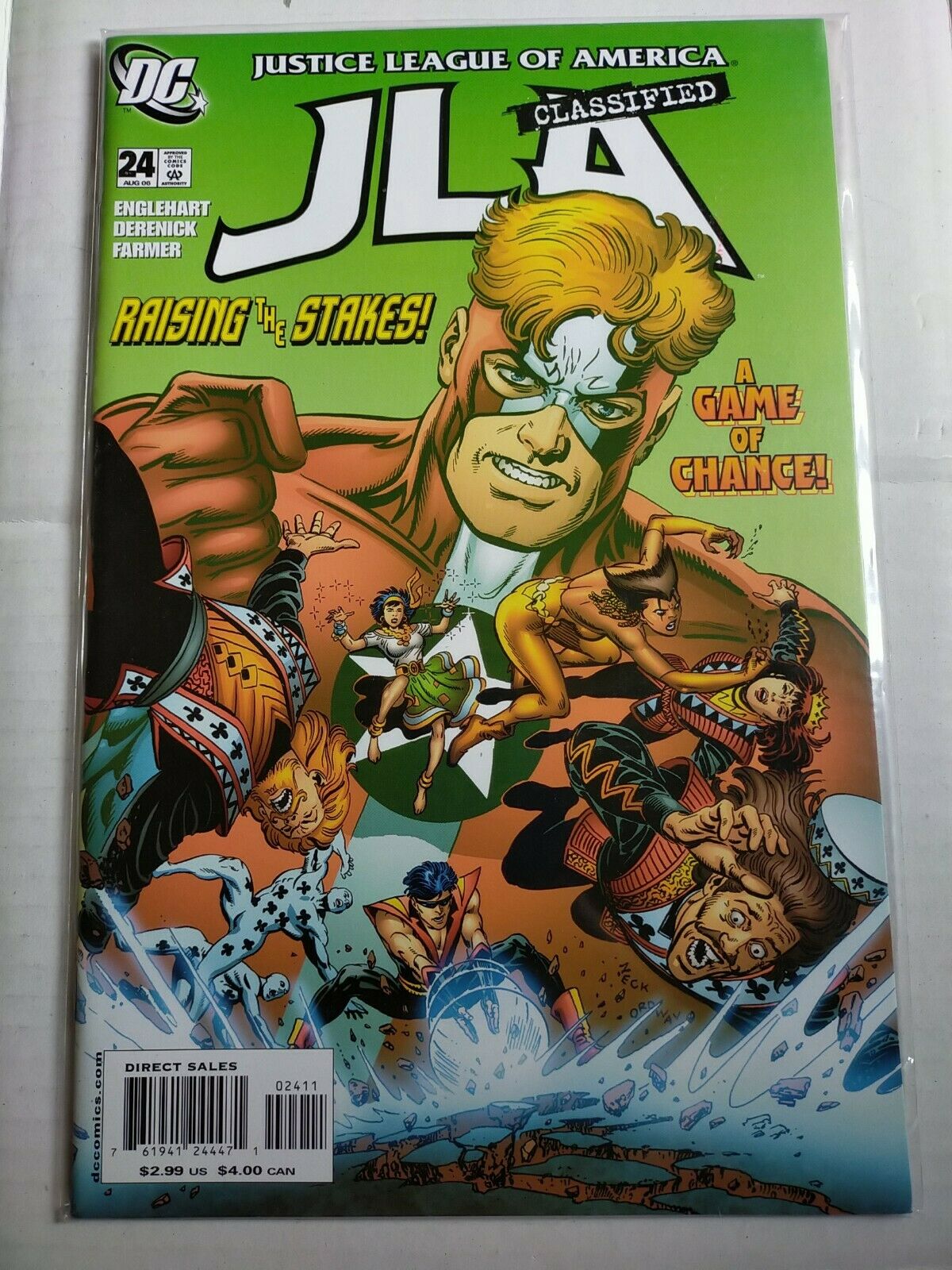 DC 2006 August #24 Justice League of America Classified Comic