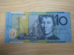 Australian $10 R320a MacFarlane Henry Uncirculated Banknote