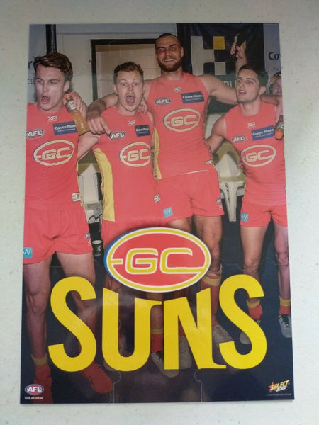 2020 Select Footy Stars Jigsaw Puzzle GC Suns Team Set Of 9 Cards