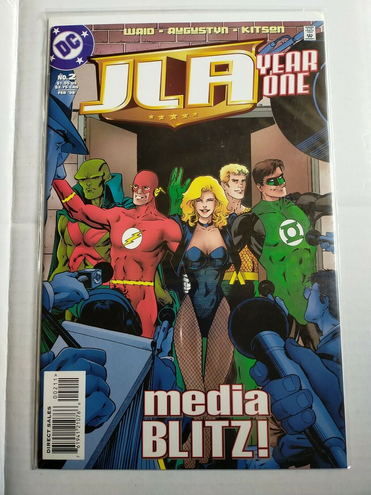 DC 1998 February #2 Justice League of America Year One Comic