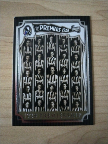 Select ESP Official AFL Collingwood Team Of The Century 1928 Premiership (102)