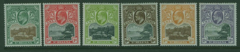St Helena SG 55/60 1903 KEV11 Set of 6 MLH