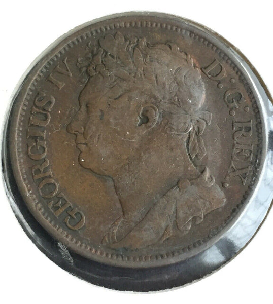 Ireland 1822 Penny 1d Very Fine Condition