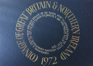 UK Great Britain 1972 Proof Coin Set Superb Condition.