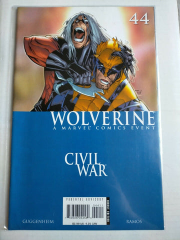 Marvel Comic Book Wolverine Civil War No.44