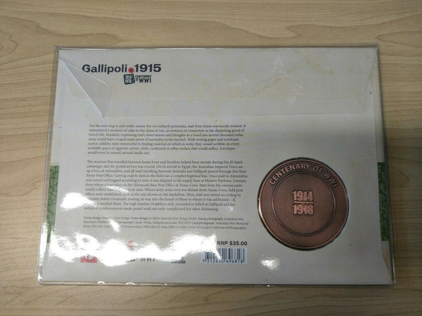 2015 Sydney Stamp Expo Gallipoli PNC Medallion Limited Edition 437/500