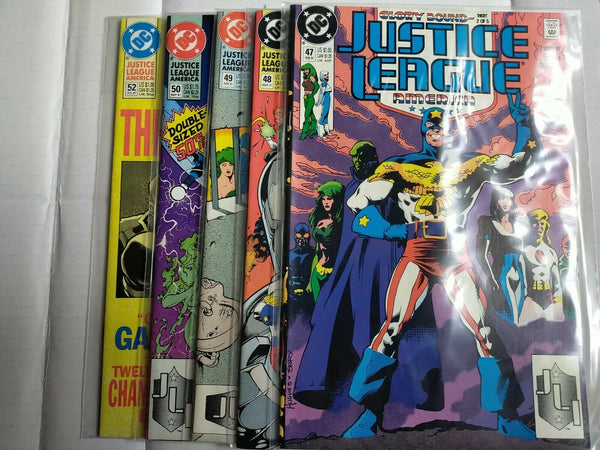 DC 30+ 1989-1992 Justice League of America Comics #27-#50, #52-#57, #59-#60