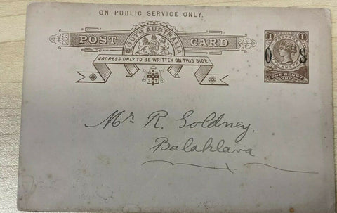 SA South Australia Official Postcard Agricultural Bureau ships lighthouses