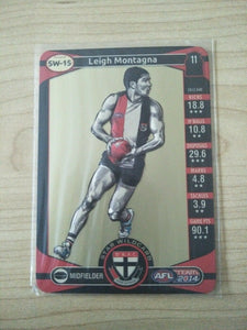 2014 Teamcoach Star Wildcard Leigh Montagna St Kilda SW-15