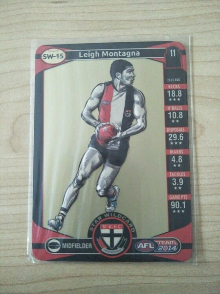 2014 Teamcoach Star Wildcard Leigh Montagna St Kilda SW-15