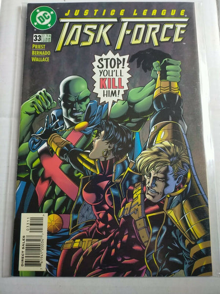 DC 1996 March #33 Justice League Task Force Comic