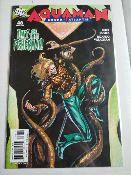 DC 2007 March #48 Aquaman Sword Of Atlantis Comic