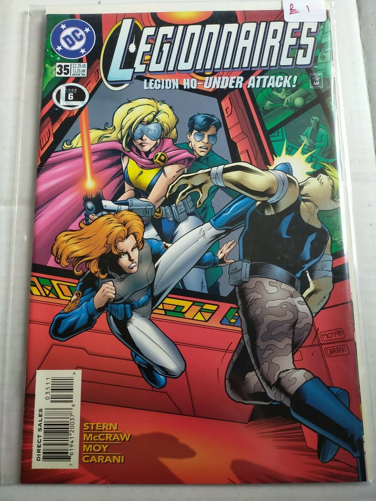 DC 1996 March #35 Legionnaires Comic