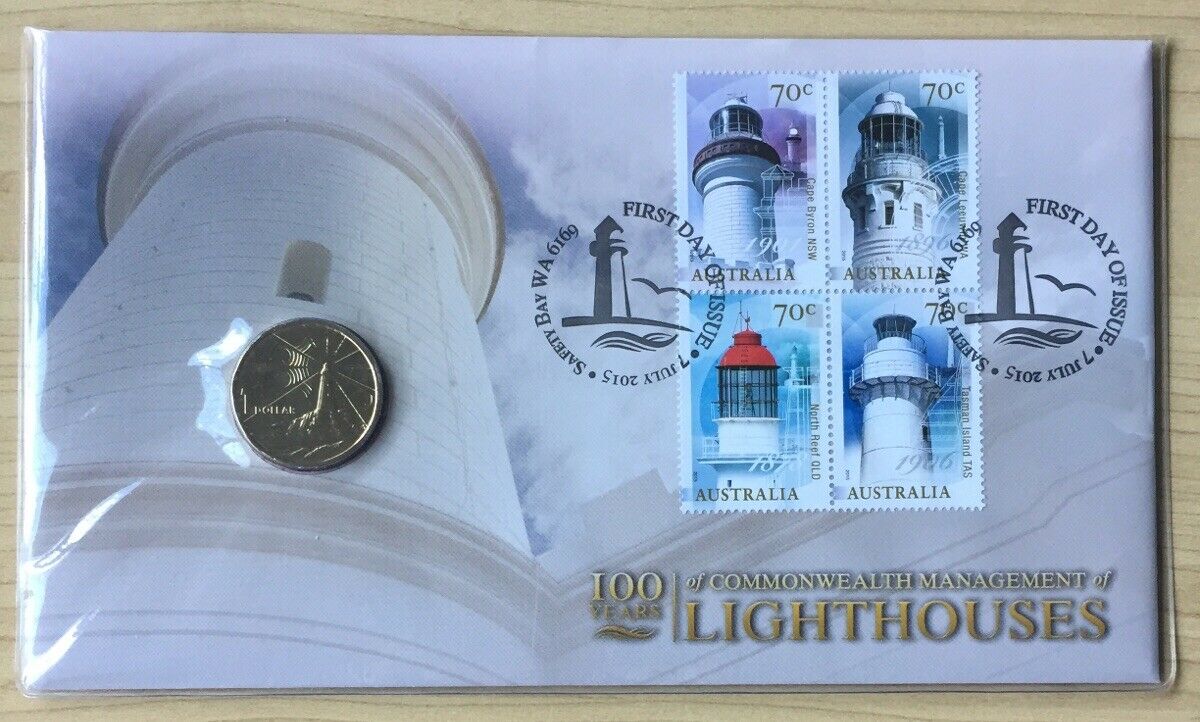 2015 $1  Australian Lighthouses PNC