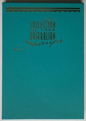 Australia Post 1994 Year Album. This book contains all the different simplified stamps issued in that year.