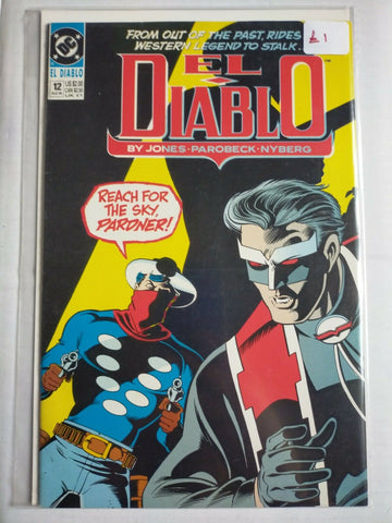 DC Comic Book El Diablo No. 12 Aug 1990