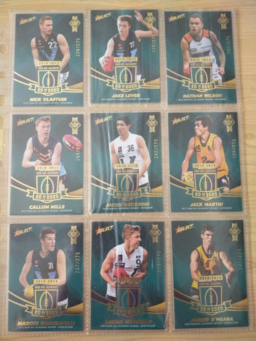 2014 Select Future Force 20 In 2020 Complete Set Of 20 Cards